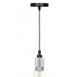 PL13 E27 - 8 CH Подсветка ЭРА Накладной, цоколь Е27, провод 1 м, цвет хром Б0048529