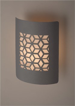 WL24 Светильник декоративная подсветка светод. Е27 MAX40W IP44  хром/белый Б0034623