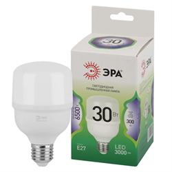 Лампа светодиодная ЭРА GREEN LINE LED POWER  T70-30W-865-E27 GL Е27 30 Вт колокол холодный свет Б0067061