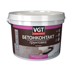 Грунтовка Бетоноконтакт VGT ВД-АК-0301 белая 3кг (4шт) 7594