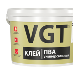 Клей ПВА VGT универсальный 1кг (6шт) 18633