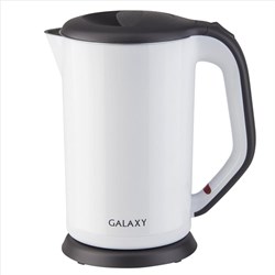 Чайник электрический с двойными стенками GALAXY GL0318 (белый) 4650067303284