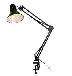 ЭРА наст.светильник N-121-E27-40W-BK черный C0041454