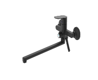 Смеситель VODA "Shore Black" д/ван.с изл.331мм ,с акс SHR31B