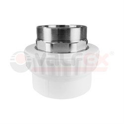 Муфта переходная с наружной резьбой  40 х 1 1/2" под ключ (24/6) (Valfex) 10135240