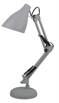 ЭРА наст.светильник N-123-Е27-40W-GY серый ПОД ЗАКАЗ Б0047199