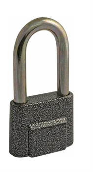 Замок навесной 70 мм серый  ЗН-408дд НОРА М 13803