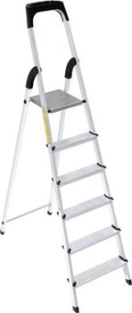 Стремянка алюминиевая Sarayli 6 ступ. 2106