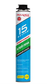 Клей-пена REALIST FIX PRO  всесезонная 1000мл 5871