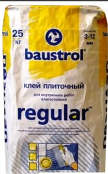 Клей плиточный "RECULAR" Baustrol 25кг (60шт) 00-0000004