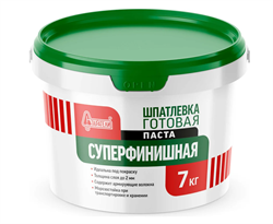 Шпатлевка полимерная Суперфинишная 7кг Старатели 3554
