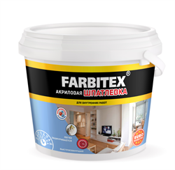 Шпатлевка акриловая для внутренних работ  3.5 кг FARBITEX 4300001564