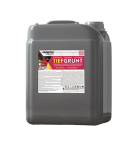 Грунтовка  глубокого проникновения  5кг TIEFGRUNT  FARBITEX ПРОФИ 4300002309