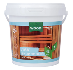Лак акрил.для бань и саун 1л мат.FARBITEX ПРОФИ WOOD 4300004850