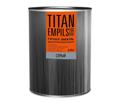 Грунт-эмаль по ржавчине ОРЕОЛ TITAN графитовый серый матовый RAL 7024 0,75л/0,9кг (4шт) 89955