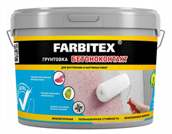 Грунтовка Бетоноконтакт  12 кг FARBITEX  4300011407