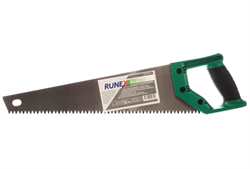 Ножовка по дереву 400мм   "Runex Green" прямой крупный зуб, 3,5 з/д   2-комп.рук  Fomeron ПОД ЗАКАЗ 577441