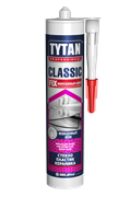 Клей монтажный  TYTAN  Classic Fix прозрачный картридж 310мл (12шт)