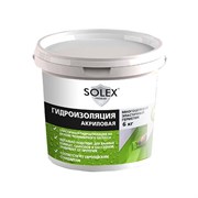 Гидроизоляция 1кг акриловая SOLEX (уп 12шт)