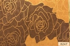 8247 D&B 45 см/8 м коричневые розы