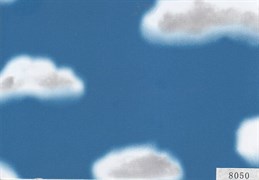 8050 D&B 45 см/8 м облака на синем