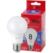 Лампа светодиодная  ЭРА LED smd A60- 8w-865-E27 R 6500К