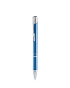 Ручка шариковая синяя металлическая KUDO