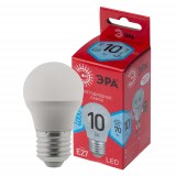 Лампа светодиодная  ЭРА LED smd P45-10w-840-E27 R 4000К