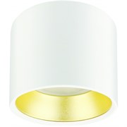OL8 GX53 WH/GD Подсветка ЭРА Накладной под лампу Gx53, алюминий, цвет белый+золото