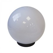 НТУ 02-60-201 ЭРА Светильник садово-парковый шар белый IP44 60Вт E27 D200mm (6/90)