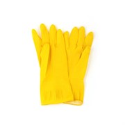 Перчатки резиновые VETTA желтые XL