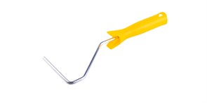 Бюгель для мини- валика 110мм, d-6 мм АКОР  100-150 мм пласт.ручка, желтый (90шт/уп)