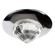 Светильник DK LED 6 SL ЭРА светодиодный декор  кристалл  LED 1*1W 95LM 220V 3200K