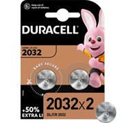 Duracell DL/CR2032-2BL (1шт/уп)