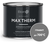 Эмаль термостойкая ELCON графит 700 С (0,4кг)