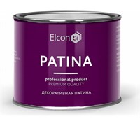 Эмаль Elcon декоративная PATINA серебро,  0,2кг(10шт)