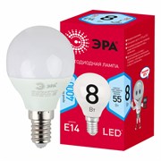 Лампа светодиодная  ЭРА LED smd P45- 8w-840-E14 R 4000К