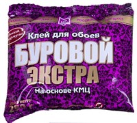 Клей обойный  Буровой  ЭКСТРА 0,25кг(30 шт/уп)