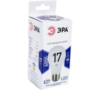 Лампа светодиодная  ЭРА LED smd A60-17w-860-E27 6500К