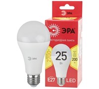 Лампа светодиодная  ЭРА LED smd A65-25w-827-E27 2700К