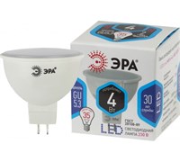 Лампа светодиодная  ЭРА LED smd MR16- 4w-840-GU5.3 4000К