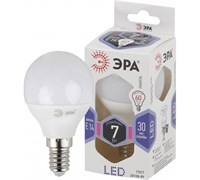 Лампа светодиодная  ЭРА LED smd P45- 7w-860-E14 6500К