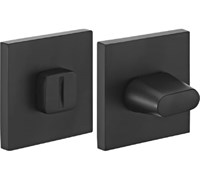 Завёртка сантехническая Rucetti RAP WC SLIM-S BL  на квадратной розетке 6 мм, цвет - черный