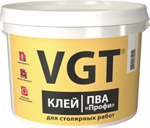 Клей ПВА VGT Профи столярный D2 10кг (6шт)