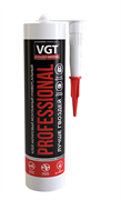 Клей монтажный  VGT  Professional универсальный белый ,туба с носика 0.3 кг