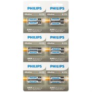 Батарейки Philips LR03A12S/51 ААА алкалиновые 1,5v 2х6 шт. LR03-2BL Entry (12шт/уп)
