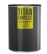 Грунт-эмаль по ржавчине ОРЕОЛ TITAN графитовый серый RAL 7024 0,75л (4шт)