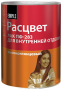 Лак  РАСЦВЕТ  для внутренней отделки алкидный 0.7 кг/0,8л (14шт)