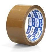 Скотч упаковочный коричневый 50х66.40 мкр Klebebender (6/36)