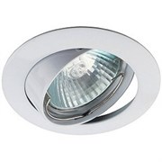 Светильник KL1A WH ЭРА литой простой пов. MR16,12V/220V 50W белый